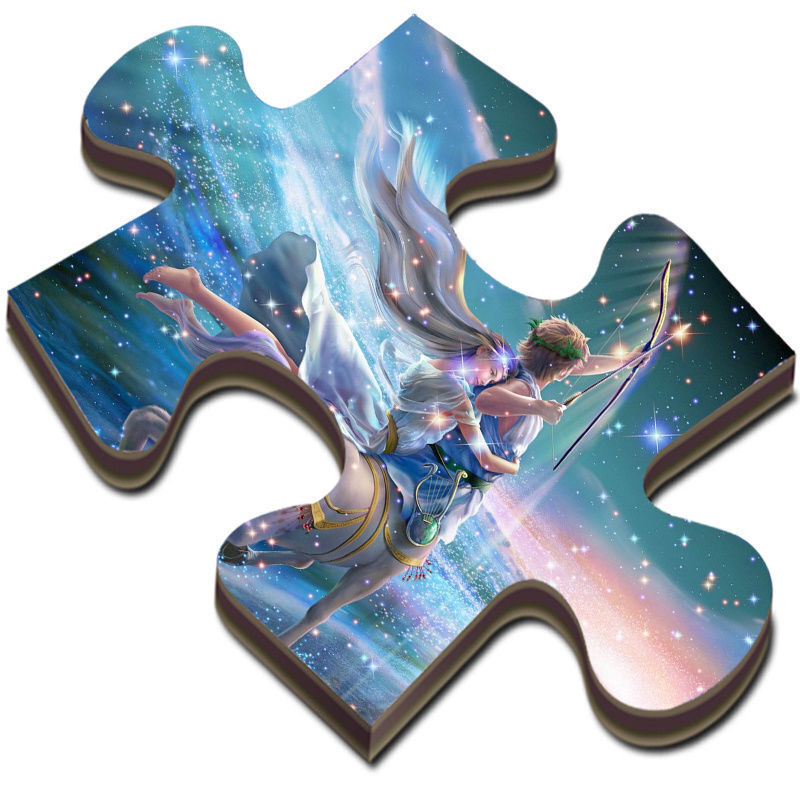 十二星座拼图300片500片1000片狮子天秤天蝎射手摩羯座12星座系列座