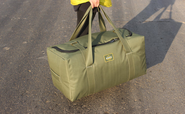 欧尼奈思onnaisi大码牛津布防水手提旅行袋男行李包长途打工大背包军