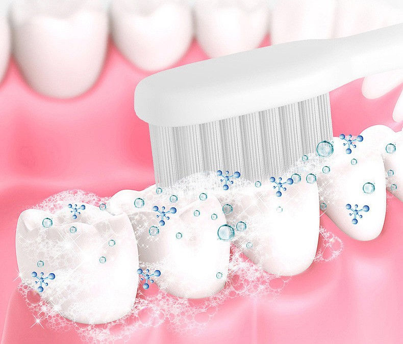 韩伦美羽香蜜桃牙膏口香糖牙膏清洁牙渍牙垢亮白牙齿清新口腔香蜜桃