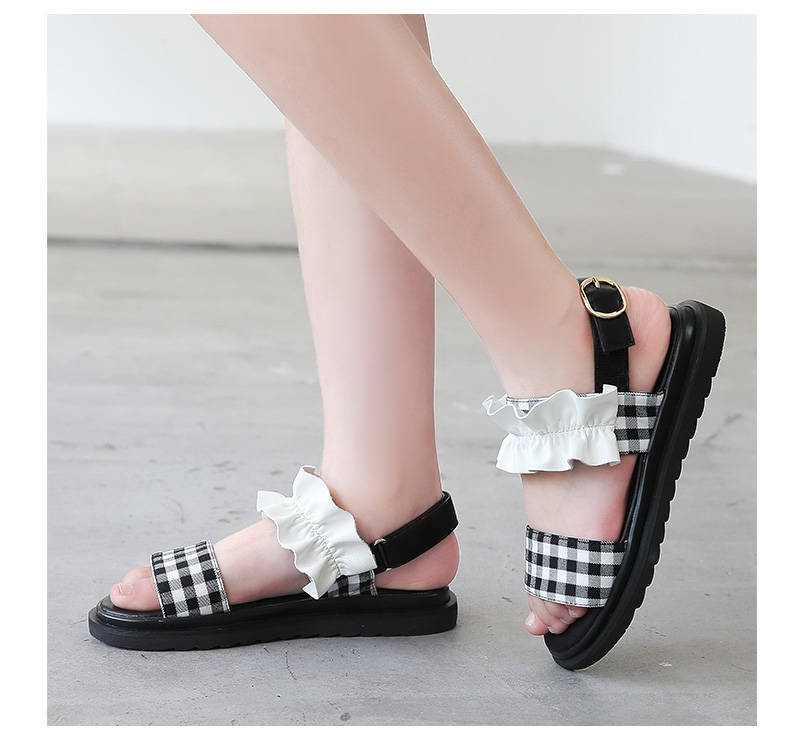 黑白色 37码/鞋内长22