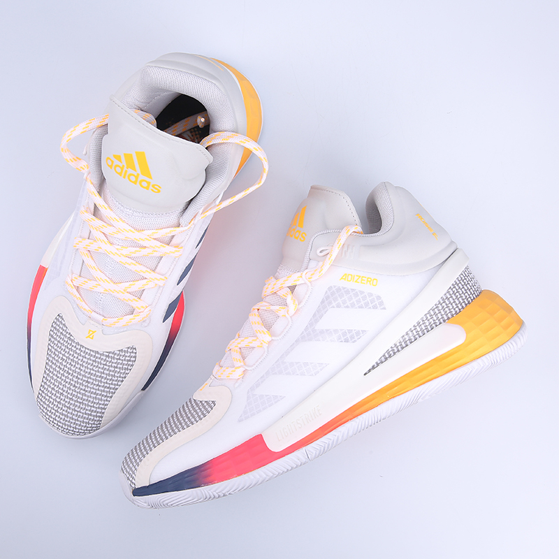 adidas阿迪达斯新款drose11罗斯11代渐变配色战靴实战篮球鞋fw8508