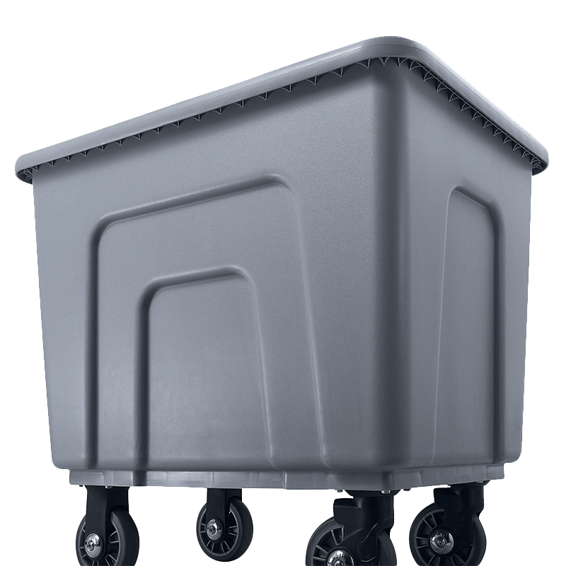 桶桶相传 大容量塑料布草车 酒店双边客房工作清洁车 加厚收纳布草车