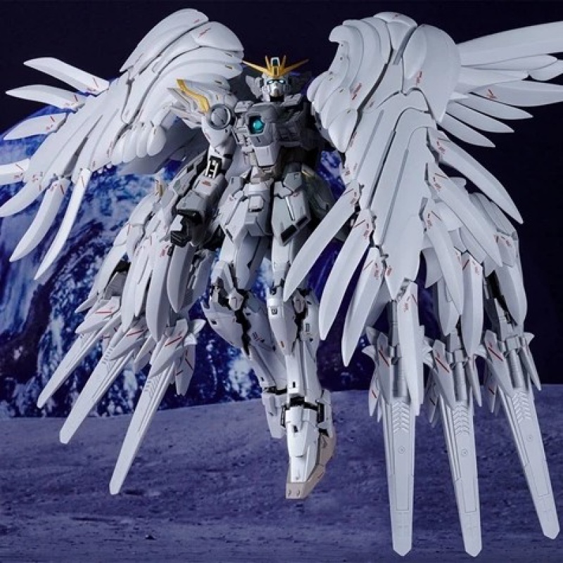 【京选优品】定制飞翼高达白雪姬飞翼掉毛飞翼零式合金骨架成品团购