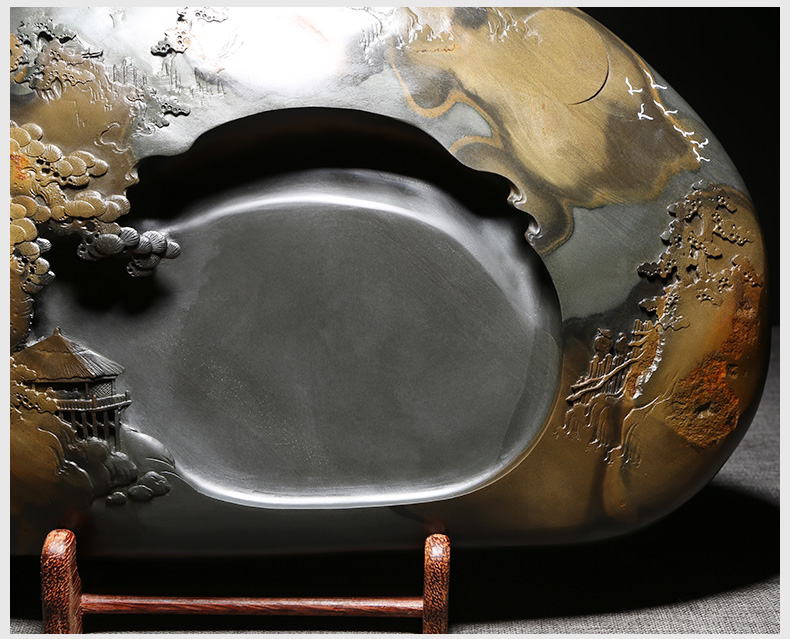 制作工艺:纯手工砚产地:歙砚类型:砚台商品产地:中国大陆商品毛重