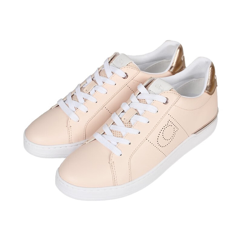 圣诞coach蔻驰女鞋运动鞋21年秋冬送礼专柜款女士皮革系带休闲运动鞋