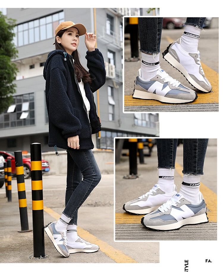 new balance nb官方男女鞋nb新百伦旗舰店官方ms327小蛮腰秋季纽百伦n