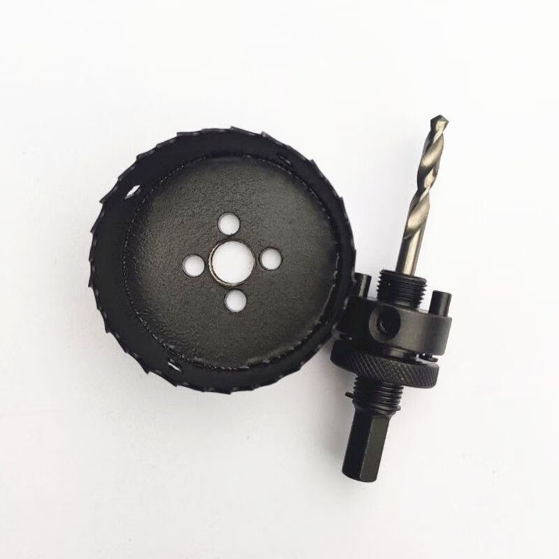 消防管开孔器道镀锌管钢管机械三通m42硬质双金属加深扩孔钻头u65带杆