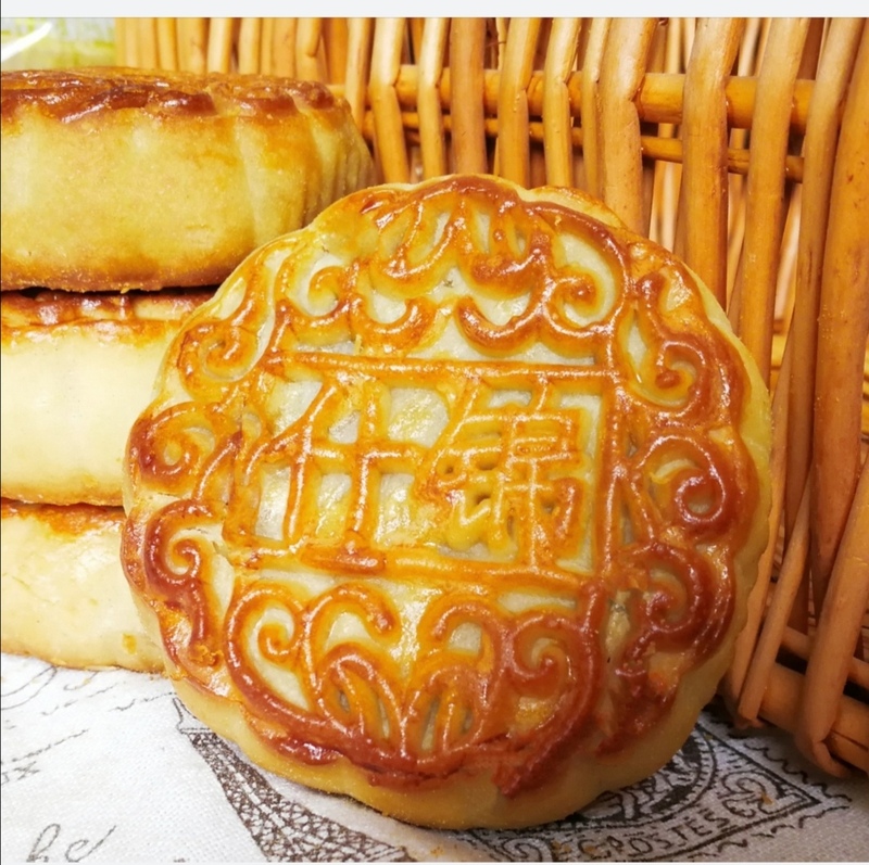 新鲜生产广西特产正宗老式什锦月饼广式月饼厂家直销食品125g 什锦8个