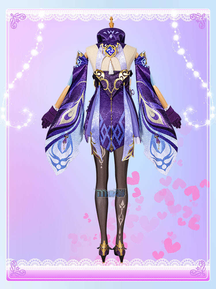 tificy原神cos服刻晴同款cosplay游戏服装套装鞋子女全套女全套含鞋子
