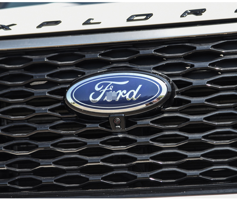 福特国产探险者改装专用于2020款ford车标中网标车头标led装饰灯20款