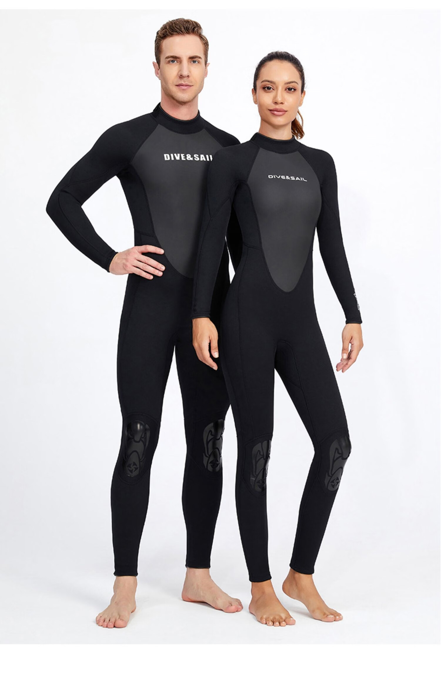 zcco潜水服男保温 新款3mm加厚保暖潜水服男连体防晒防水母浮潜