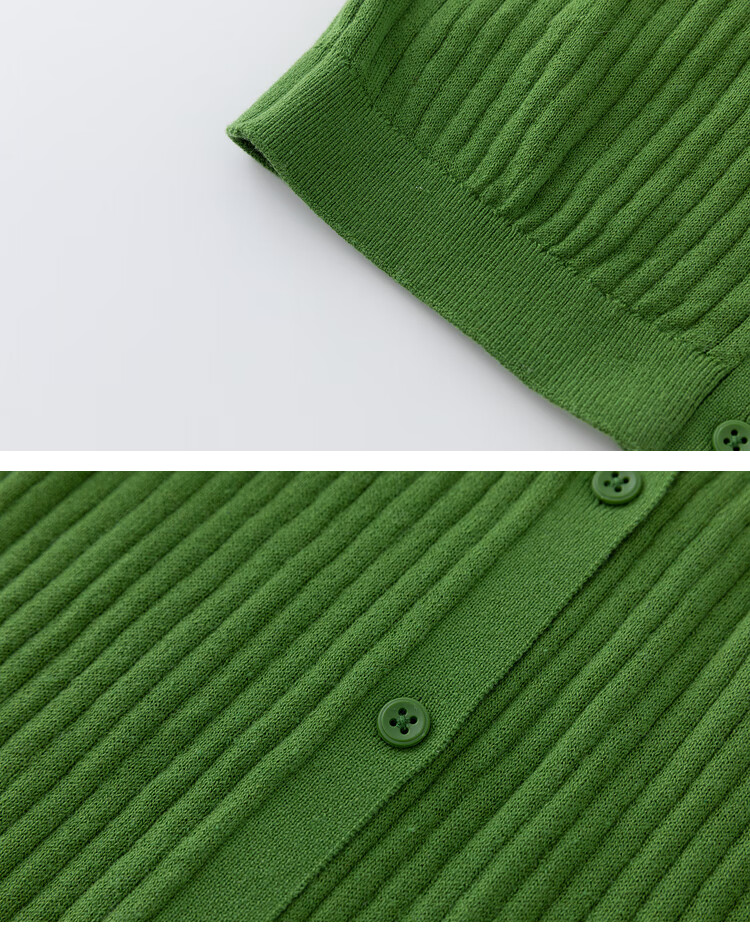 Papa Spring And Autumn Children's Sweater Knitted Cardigan for Boys And Girls, Striped Top Outerwear, Blue, 73cm 25