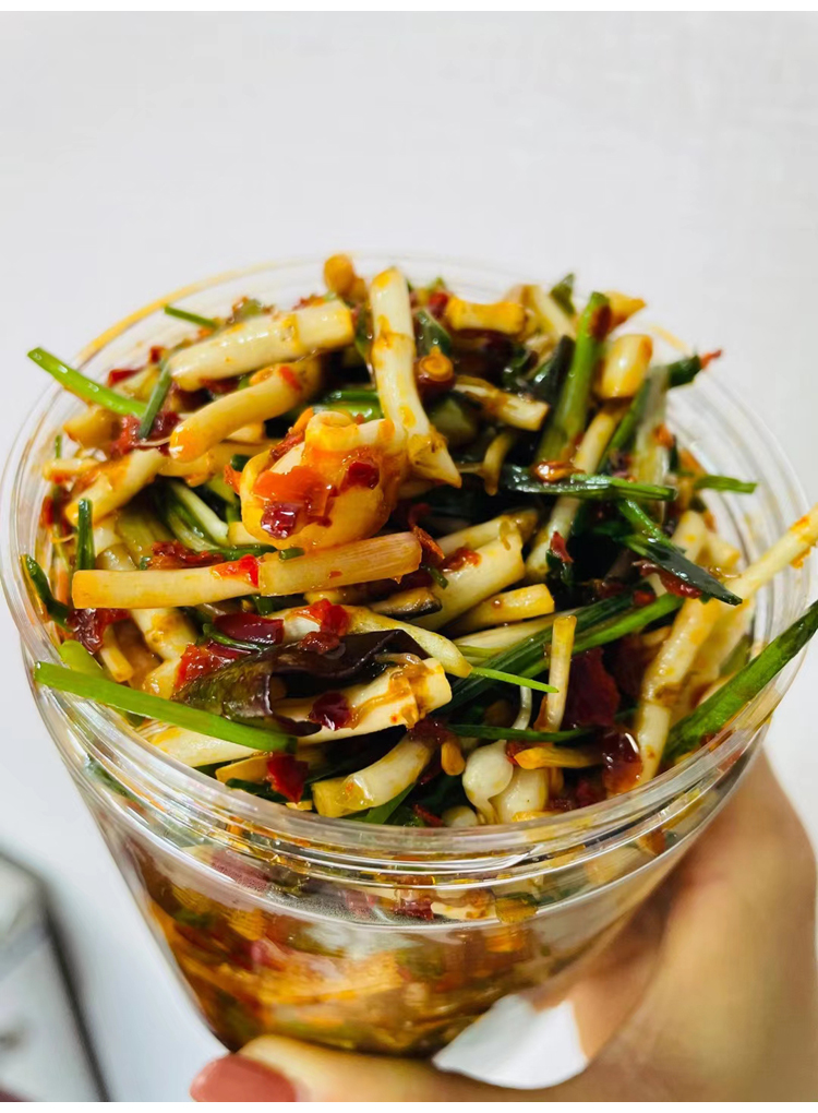 野韭菜凉拌鱼腥草节节根折耳根即食凉菜下饭菜宜昌土特产400g