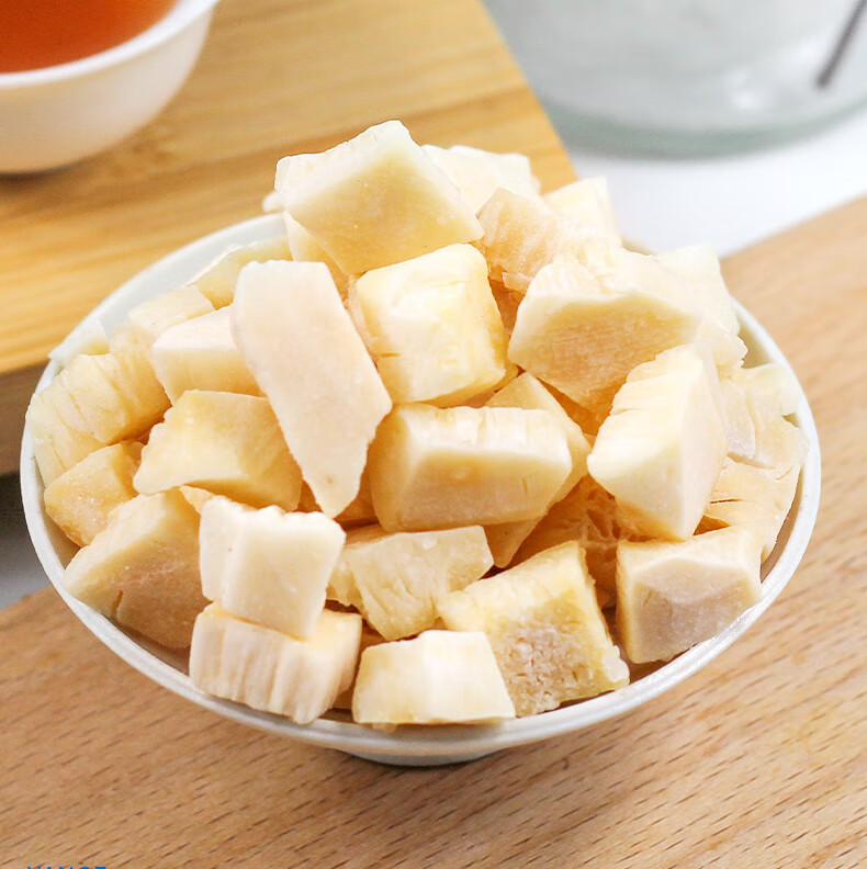 海南烤椰子块脆块粒500g椰块椰子片脆片椰肉干椰角非无糖商用零食椰子