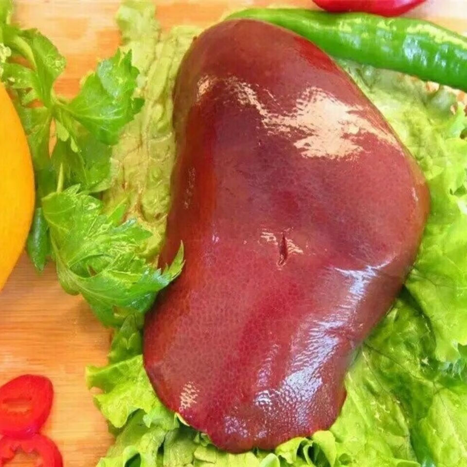 新鲜冷冻猪肝食堂酒店专用品质保证10斤