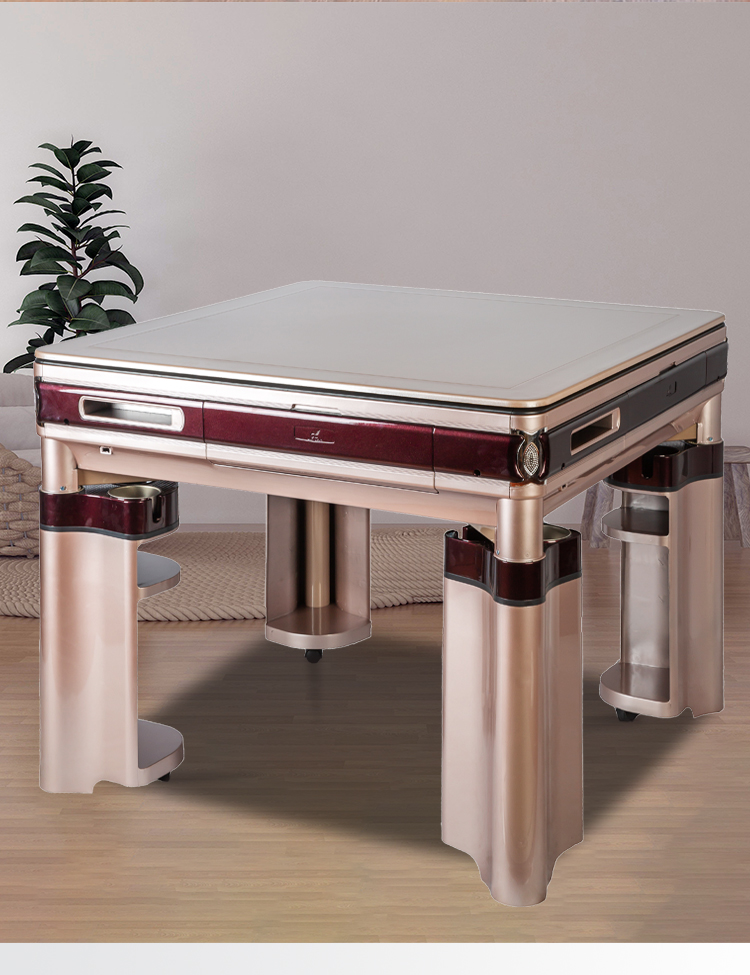 可雀全自动麻将桌高档麻将机静音电动机麻餐桌两用桌子usb可充电家用