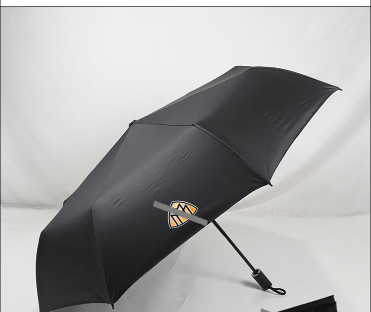 于迈巴赫maybach三折叠自动伞汽车4s随车礼品长柄抗风防晒直柄雨伞 23