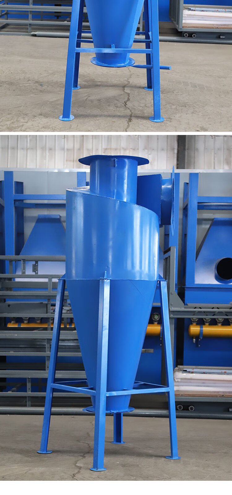 旋风除尘器沙克龙分离器打磨焊接切割矿山采石场石料施工除尘器 xf