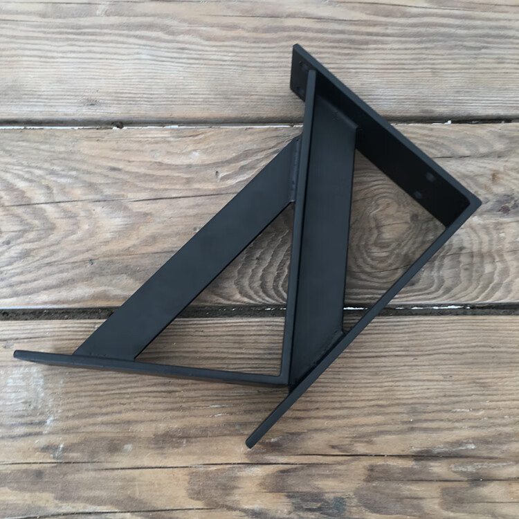 加厚铁三角架支架托架墙上支撑搁隔板置物架墙壁层板托承重三脚架普通