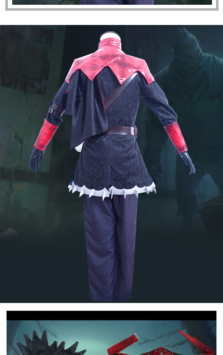 第五人格入殓师驱魔人cos服逢魔之时皮肤cosplay服装男现货套装第五