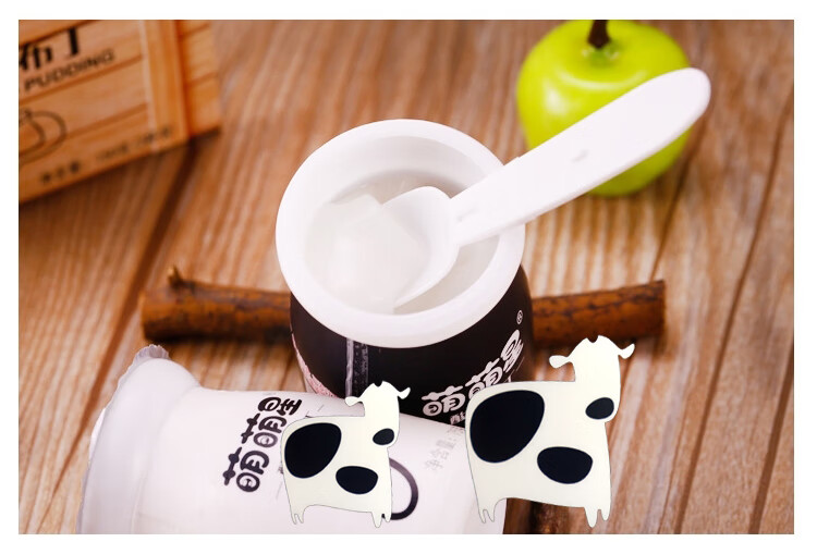 萌萌星酸奶味布丁含乳型布丁饮品办公室下午茶甜品点心网红休闲零食