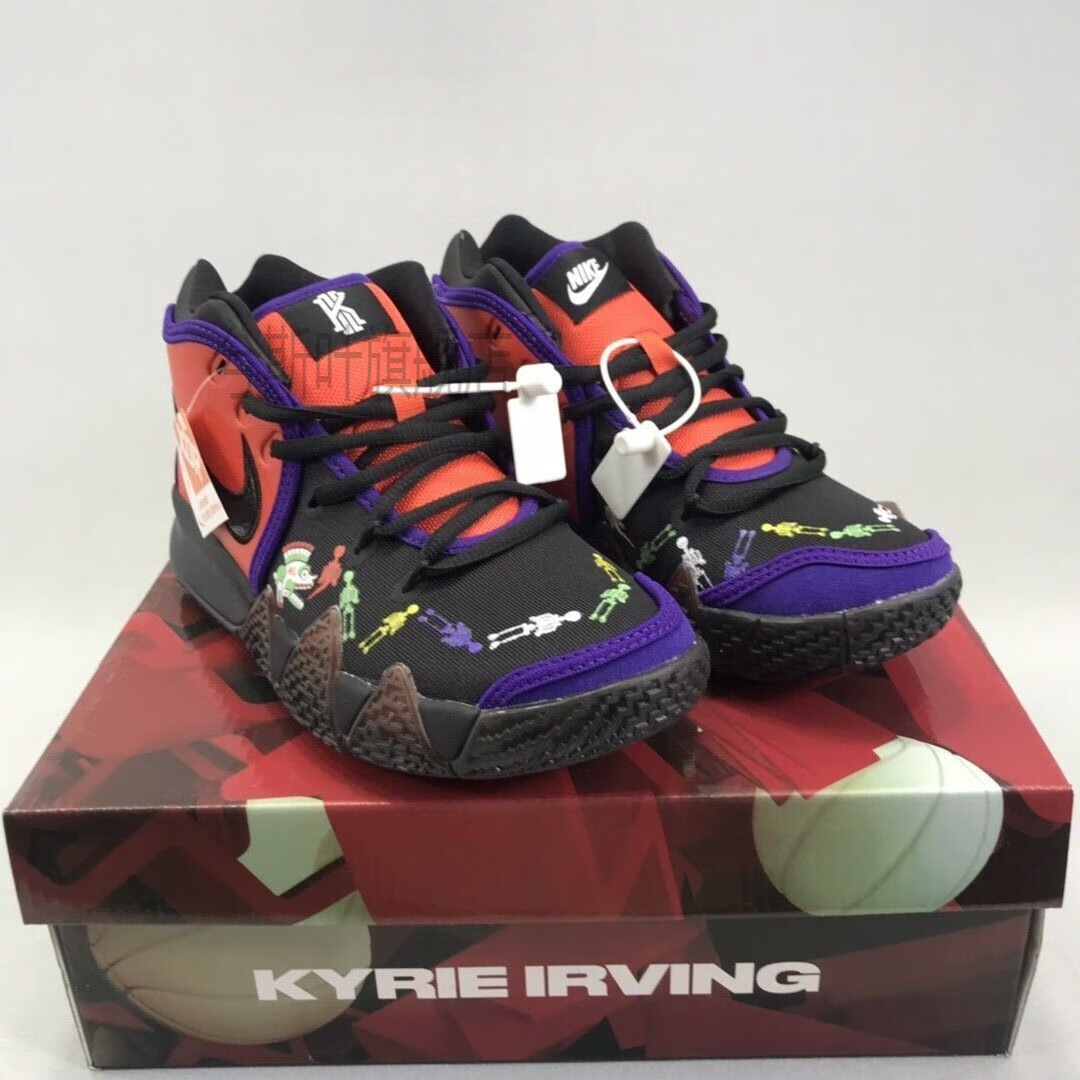 【官方旗舰店】欧文4篮球鞋德鲁大叔 kyrie4 黑人月 ncaa男女休闲耐磨
