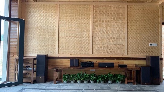 装修吊顶酒店农家乐饭店装修贴墙草席竹编吊顶竹篾席子 1.