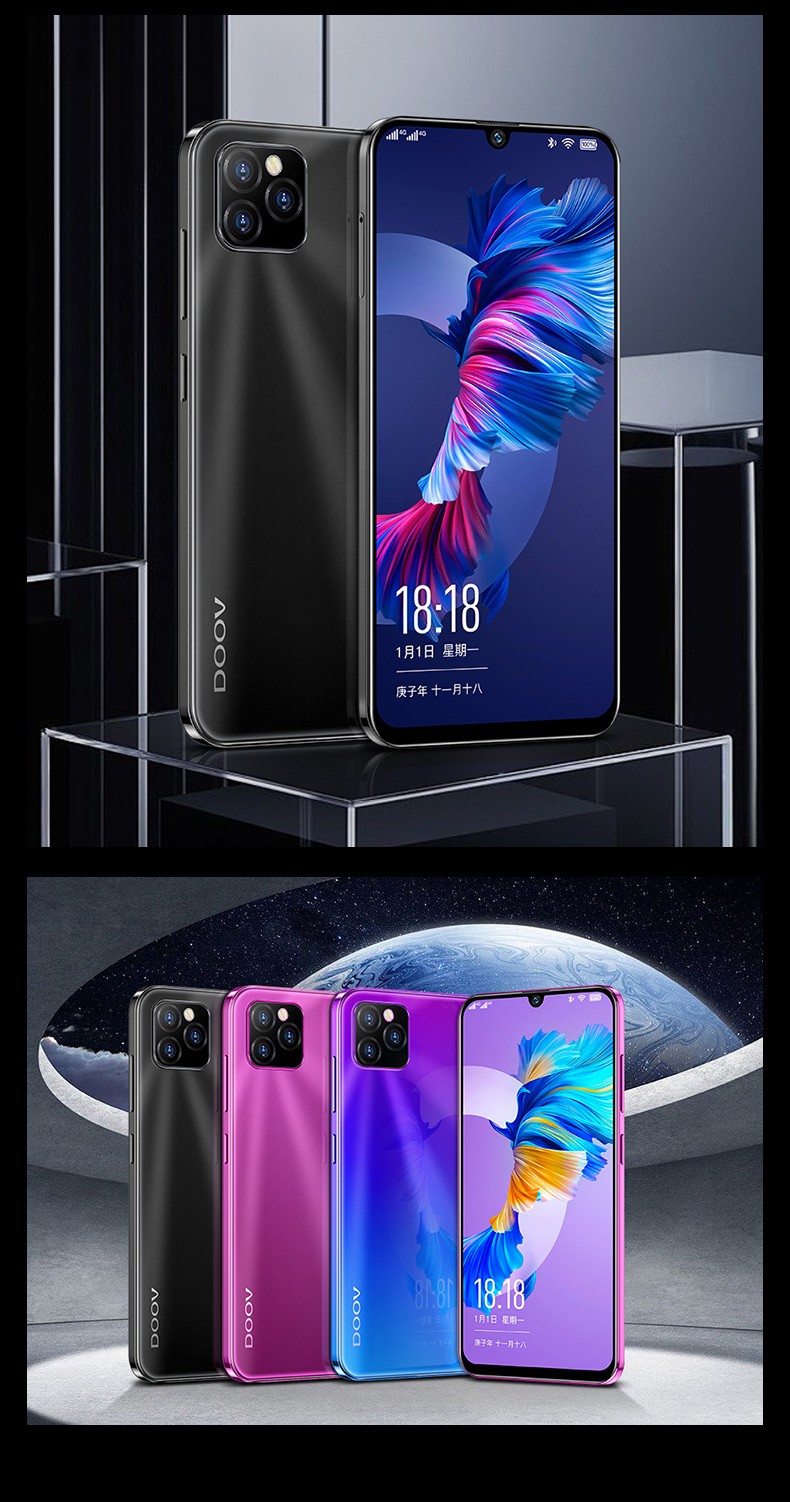 朵唯doovx12promax智能手机鸿蒙hms可用5g移动联通电信卡老人学生双卡
