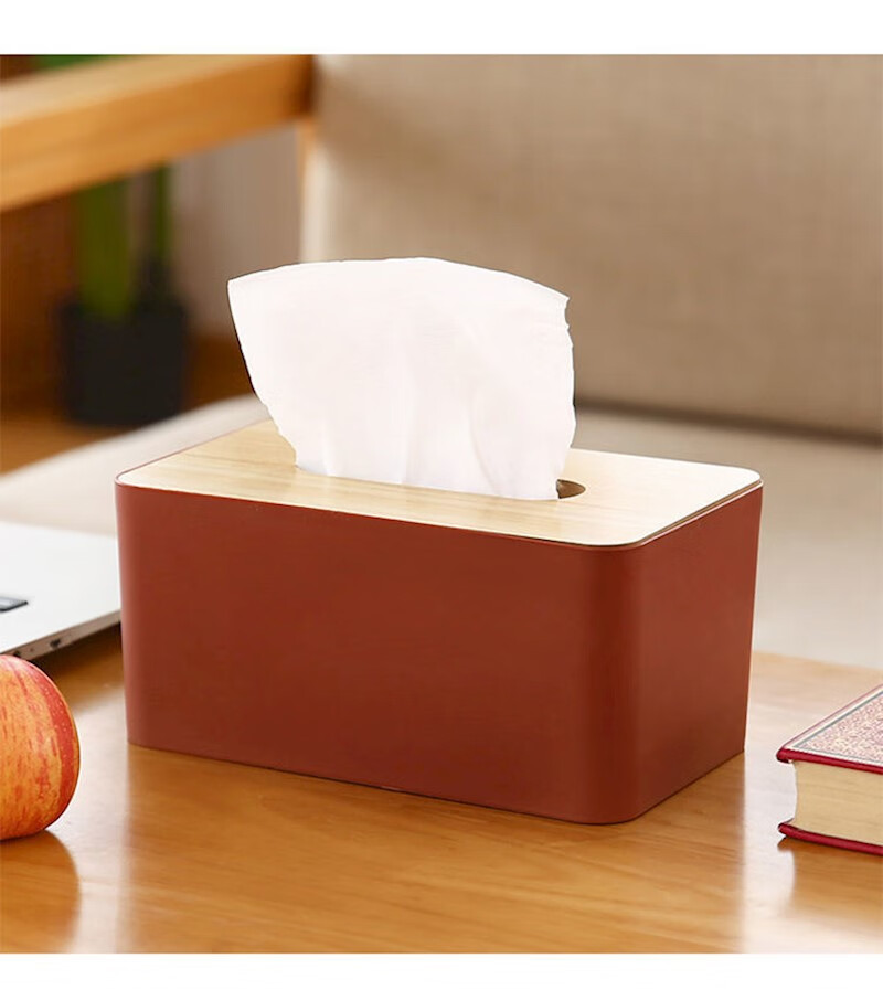 北欧风纸巾盒桌面抽纸收纳盒家用客厅餐厅茶几长方形可爱创意家居