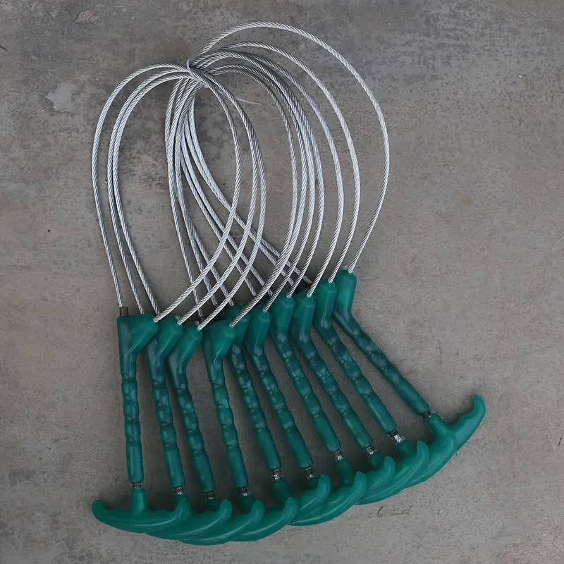 双张聚之宝五金套猪器套口器母猪套子养猪器械钢丝绳兽用器械栓猪绳套