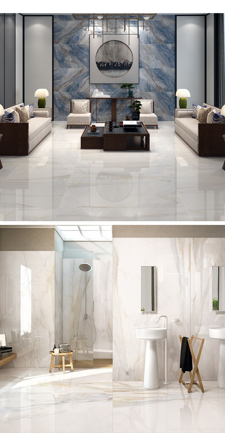 砖哥严选 昊博瓷砖 瓷抛大理石系列 900x1800mm 星河时光【图片 价格