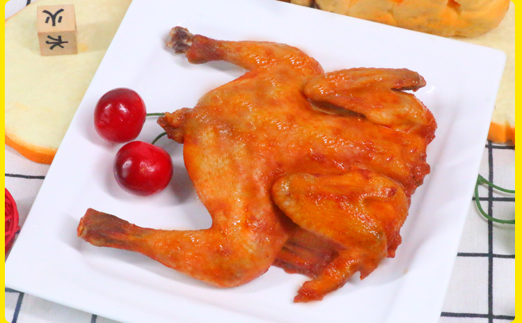 棠鲜生 奥尔良烤鸡手扒摇滚鸡奥尔良蜜汁鸡烤全鸡冻半成品 1只