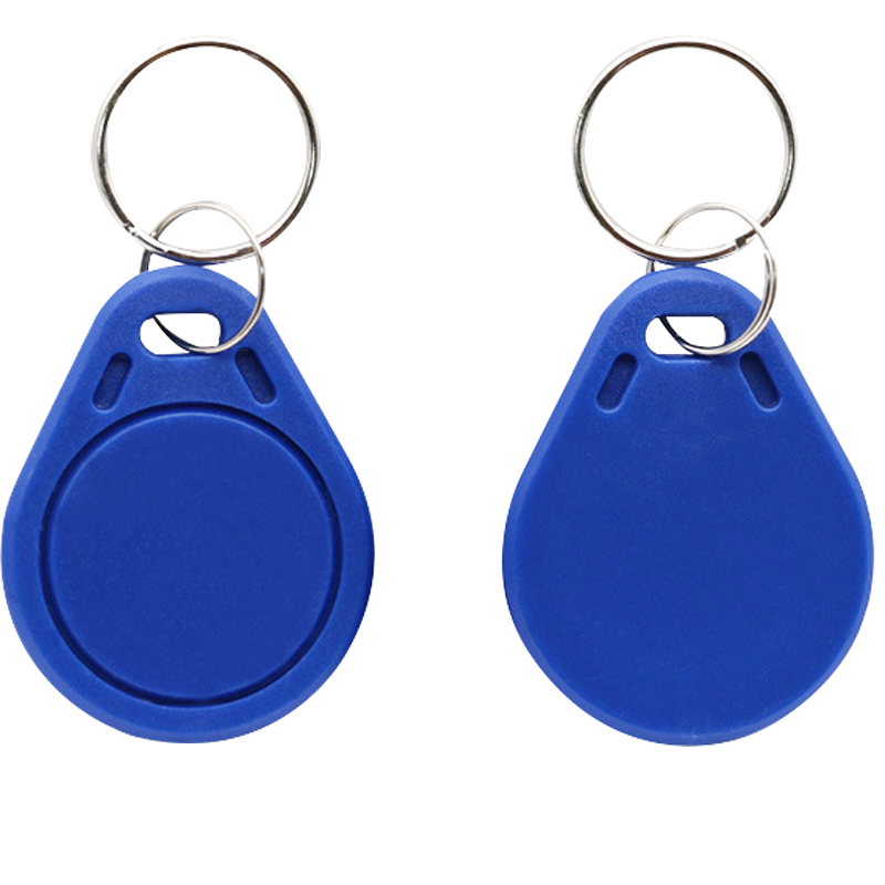 zkteco 门禁卡钥匙扣白卡电梯卡食堂饭卡小区物业开门卡复旦芯片ic/id