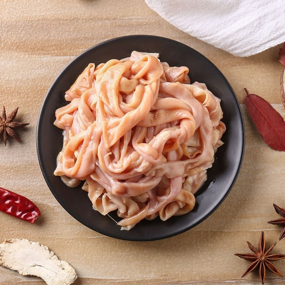 去油大号鸭肠批发 新鲜冷冻熟鸭肠烫鸭肠整箱20斤冷冻批发新鸭肠 江浙