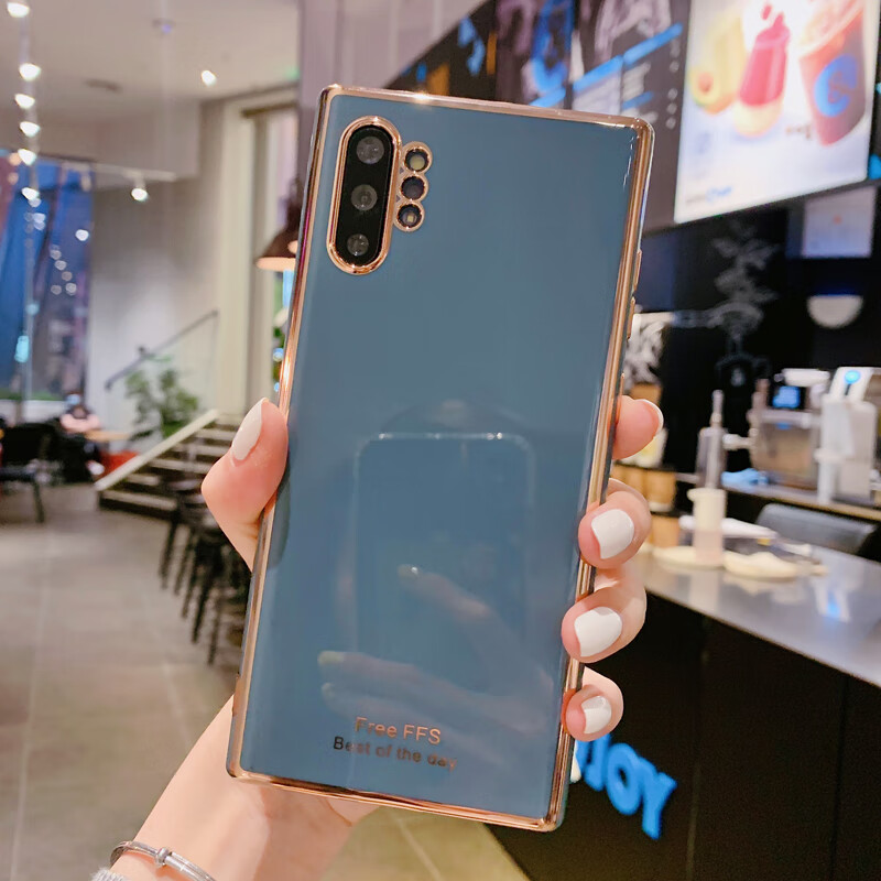 三星s10 手机壳s9 硅胶全包防摔s20 ultra奶奶灰note10 高档超薄电镀