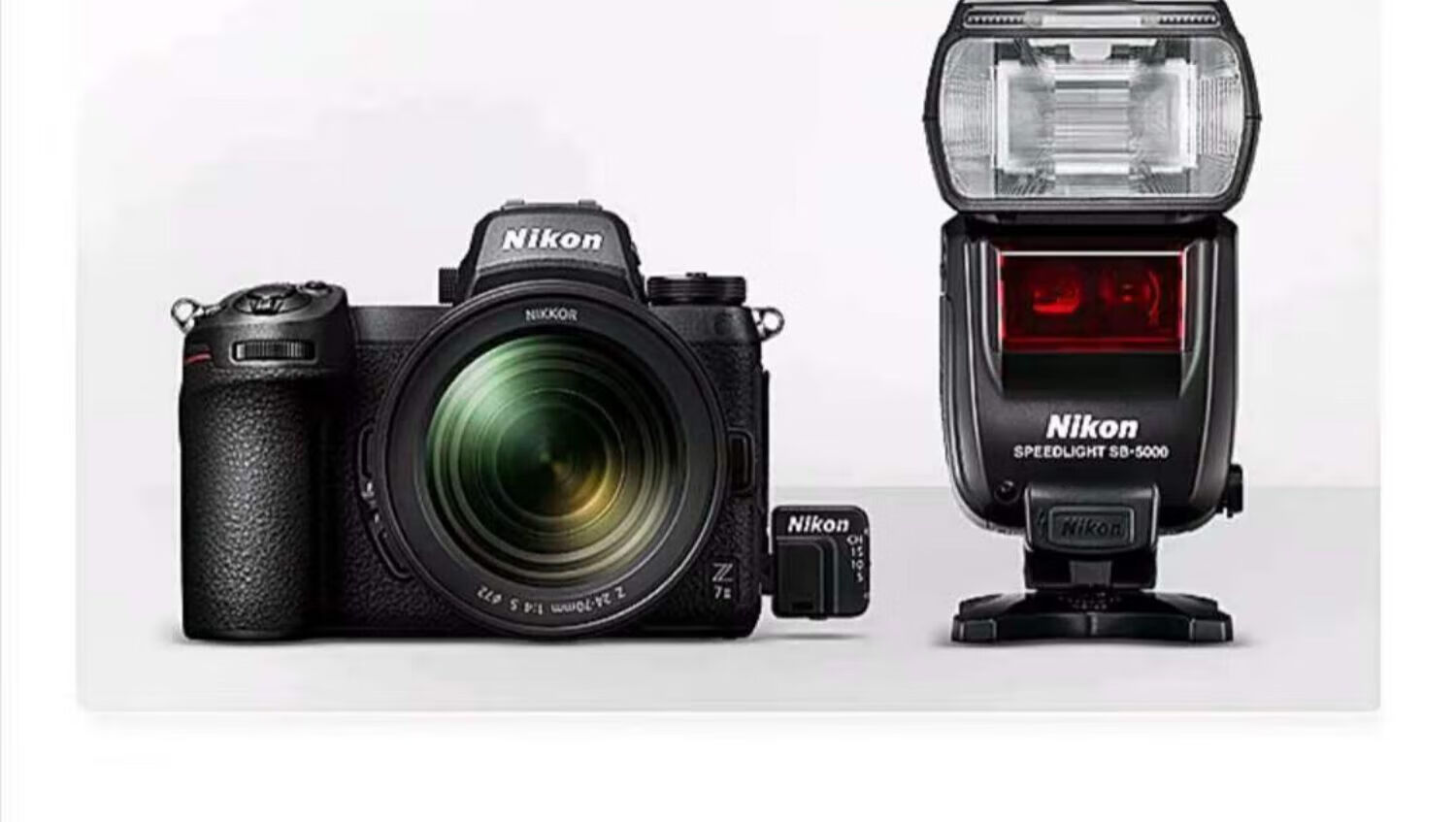 尼康(nikon)z7ii单机身z72 全画幅微单专业微单相机z7 黑色 标配