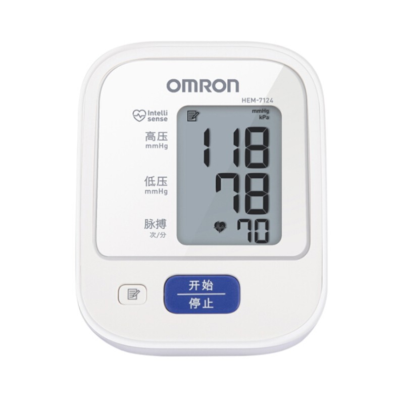 欧姆龙(omron)电子血压计家用上臂式 医用血压测量仪 hem-7121 hem