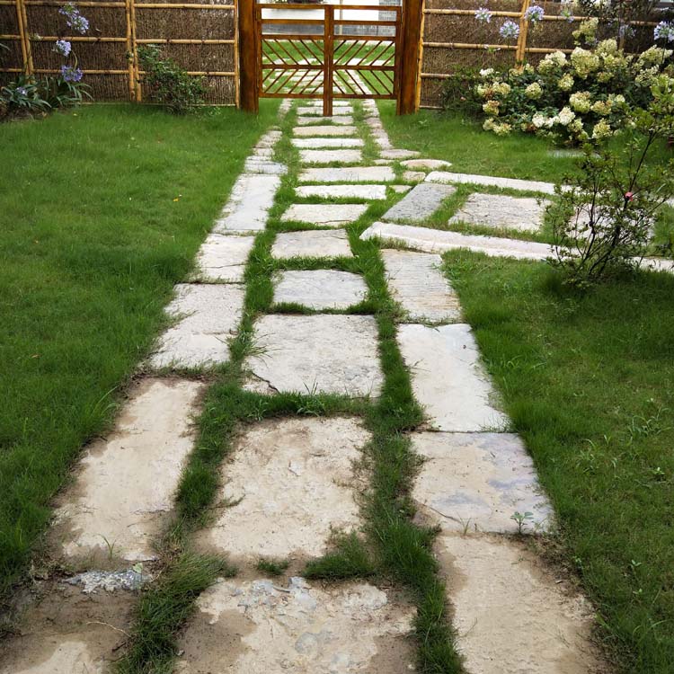 铺路老青石板老石条莲花青石条老石头旧石器庭院别墅铺路石踏步石 老