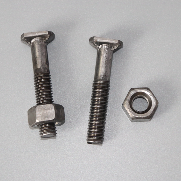 钢管脚手架扣件螺丝螺栓丁字螺丝建筑用扣件螺丝 国标70长圆头50套