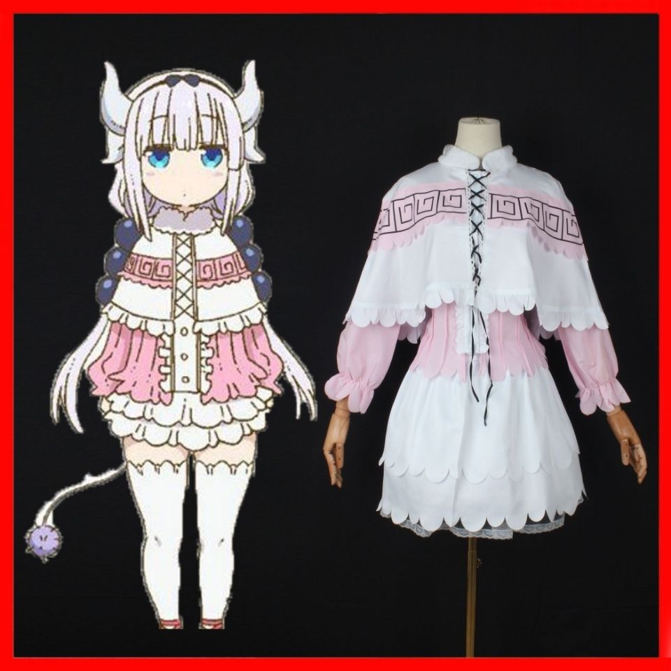 besblosdy【新品】小林家龙女仆康纳cos服装女托尔cos服萝莉少女学生