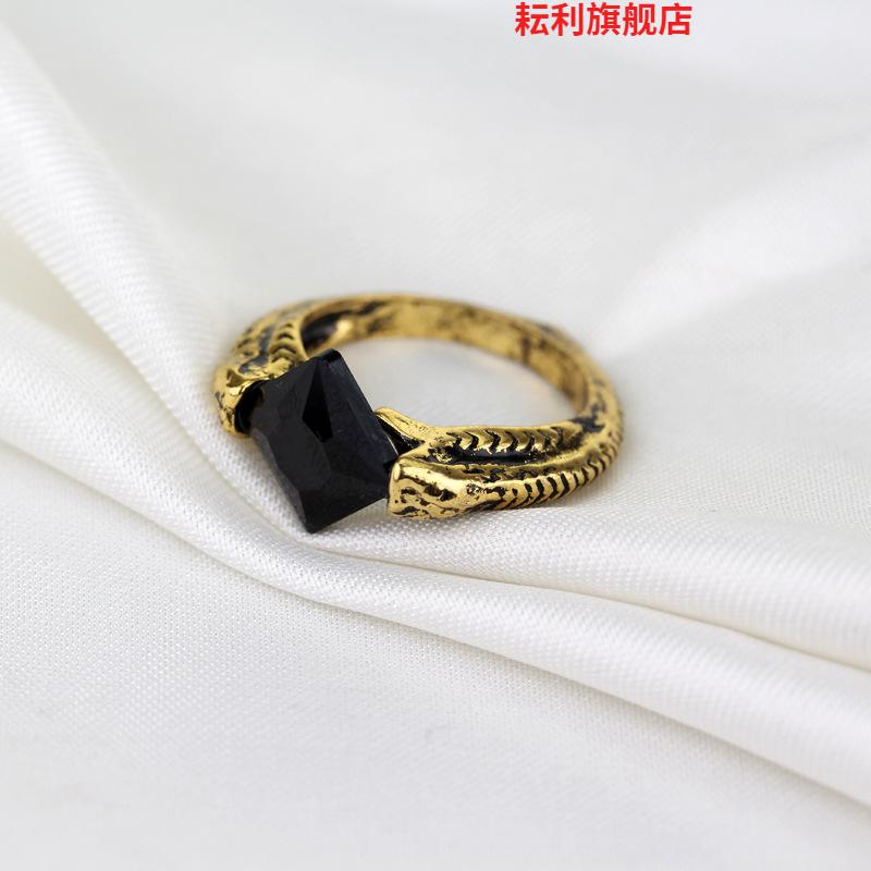 哈利波特复活石戒指哈利波特周边电影原版复活石魂器戒指伏地魔马沃罗