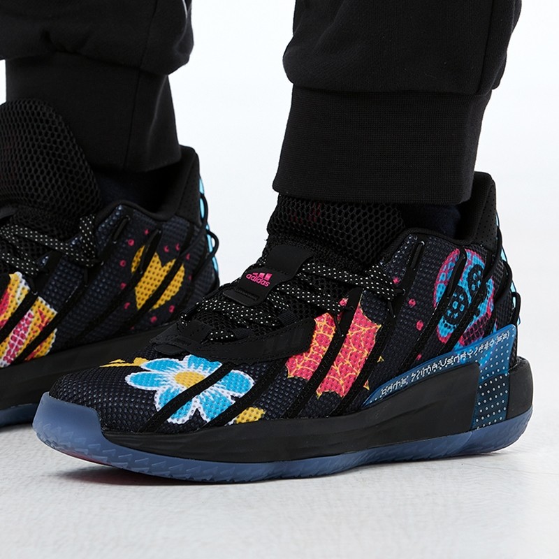 adidas阿迪达斯男鞋2020夏季新款利拉德6代麦当劳联名舒适缓震实战