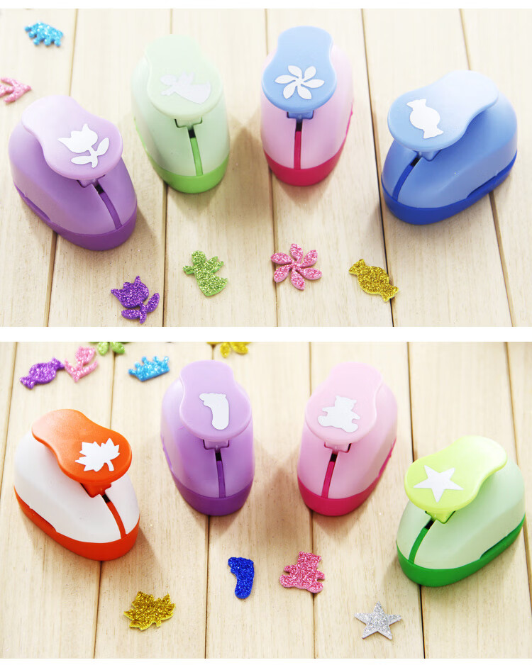 大号儿童压花器手工制作diy幼儿园儿童手工印花机压纸器打孔器 压花器