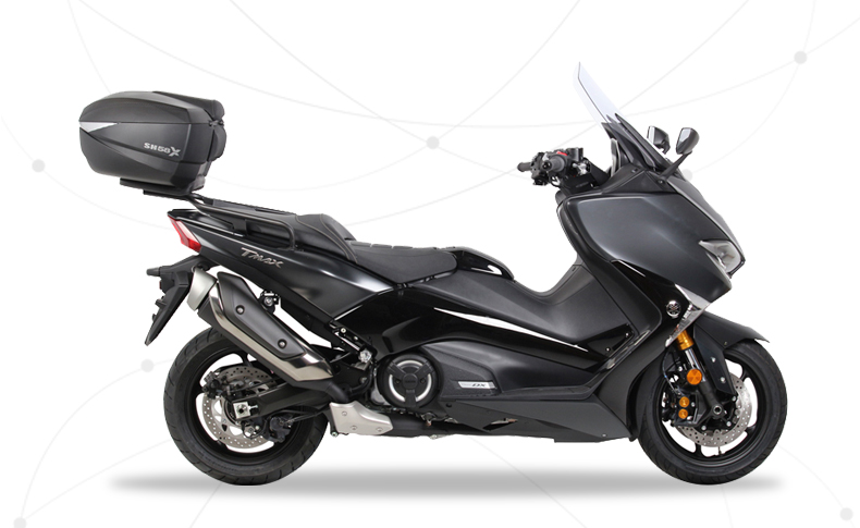 shad士雅的 西班牙进口 yamaha雅马哈摩托车踏板车 尾箱尾架 边箱3p