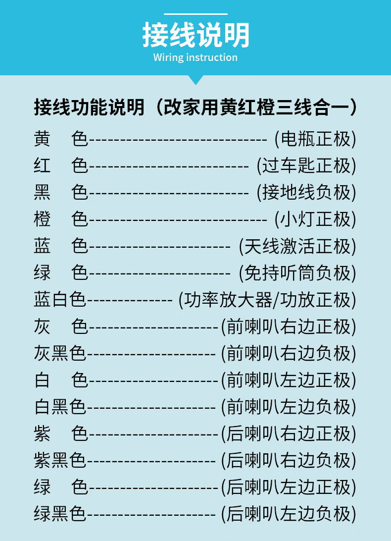 音响cd机尾线改装家用 雅阁无损 电源 圆吸盘 本田灰色usb 双头aux