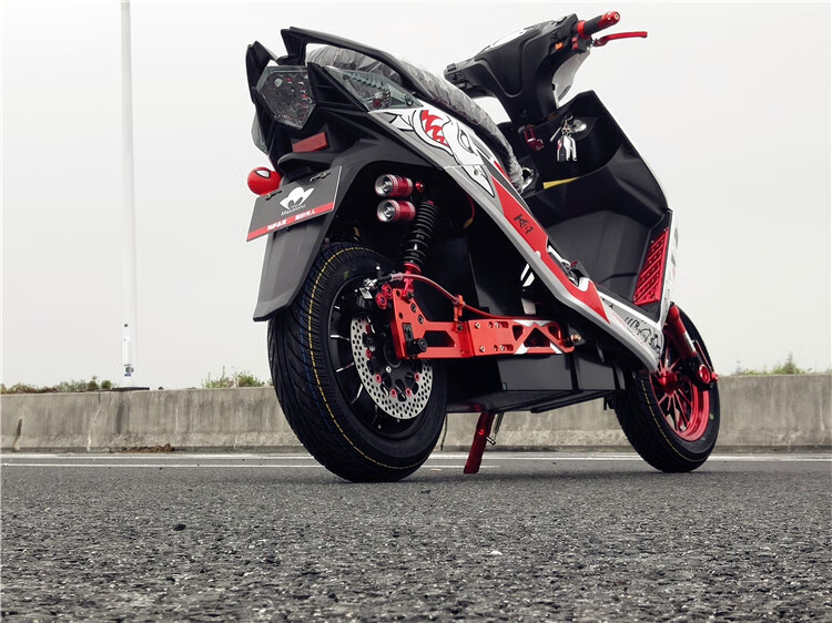 雅迪同款电动车鬼火电摩改装120v高速大功率电瓶车96v电动摩托车