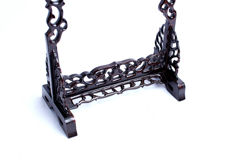 文玩挂架 复古文玩实木质项链吊坠挂架佛珠手串架首饰礼品珠宝玉器