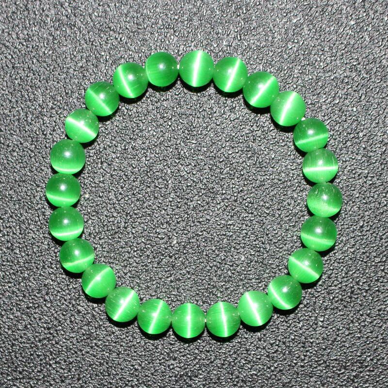 精选好礼转运猫眼石手链女手串时尚百搭彩色珠子手链手串情侣礼物依莲