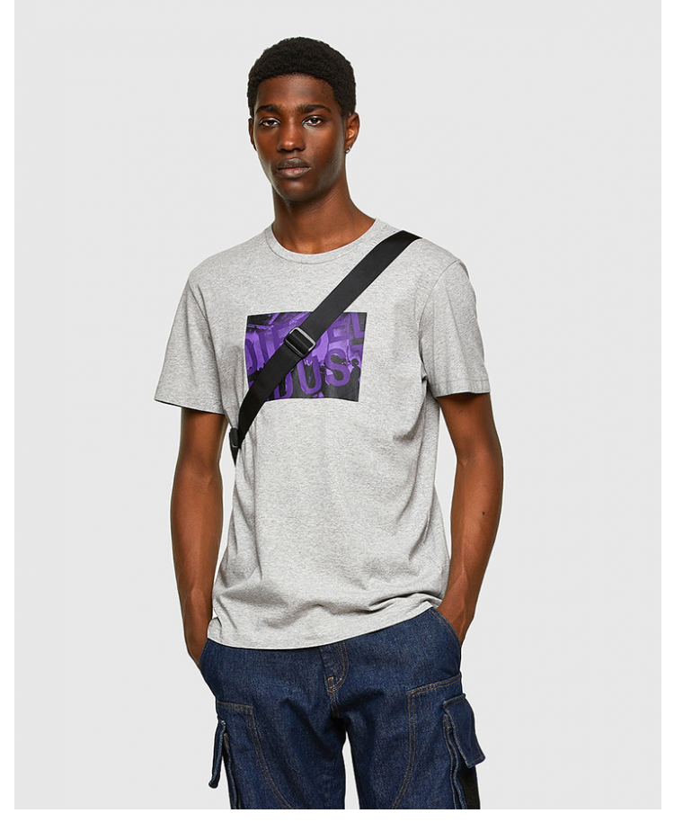 diesel2021春季新品男士时尚休闲字母印花短袖t恤a020700aaxj 9xx s