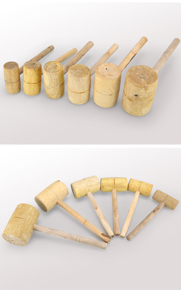 木榔头木工锤木头锤子小木锤黄檀木实木手工锤木柄木槌工具大木锤 小